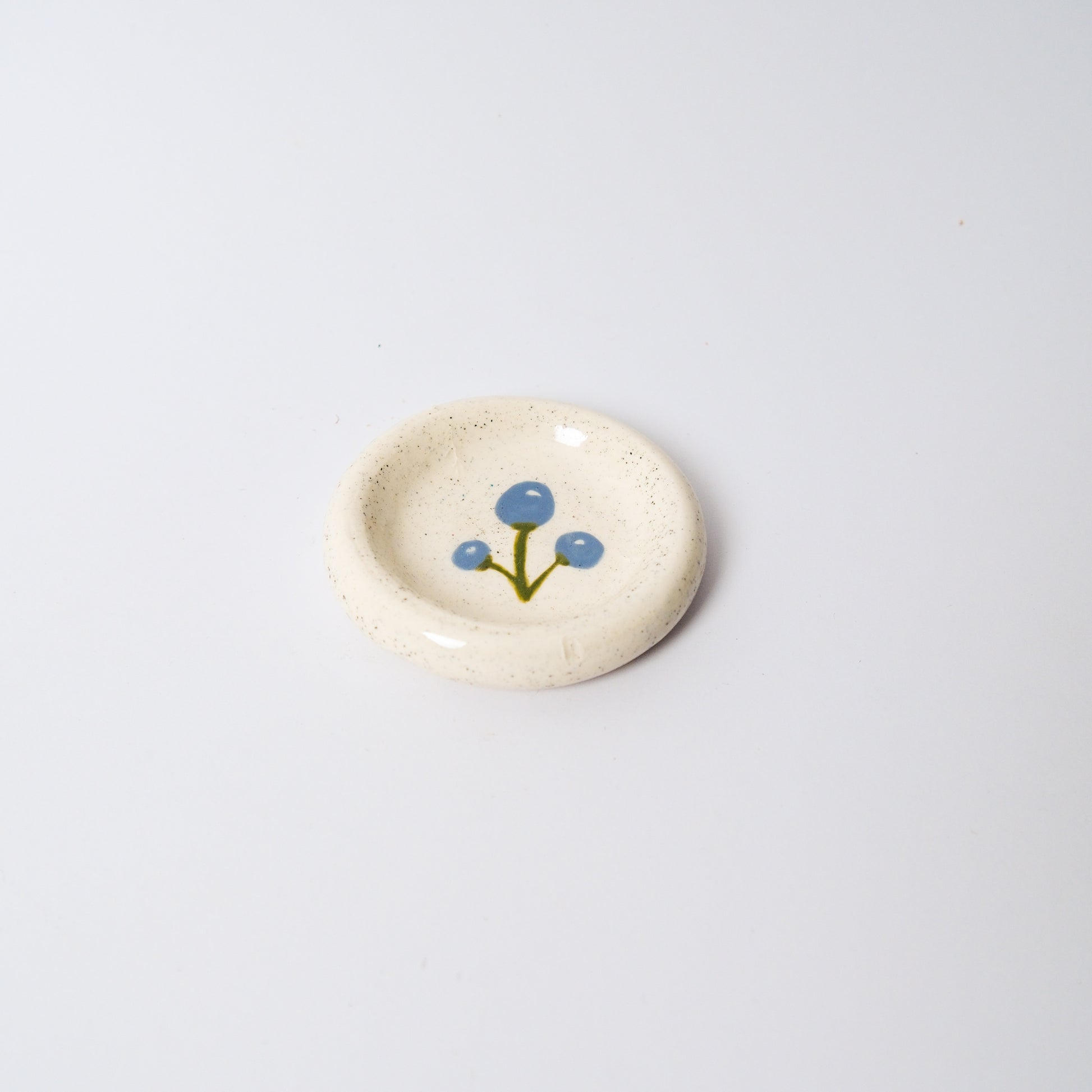 Bud Small Dish in Grey by Objects by Phoebe — view 2