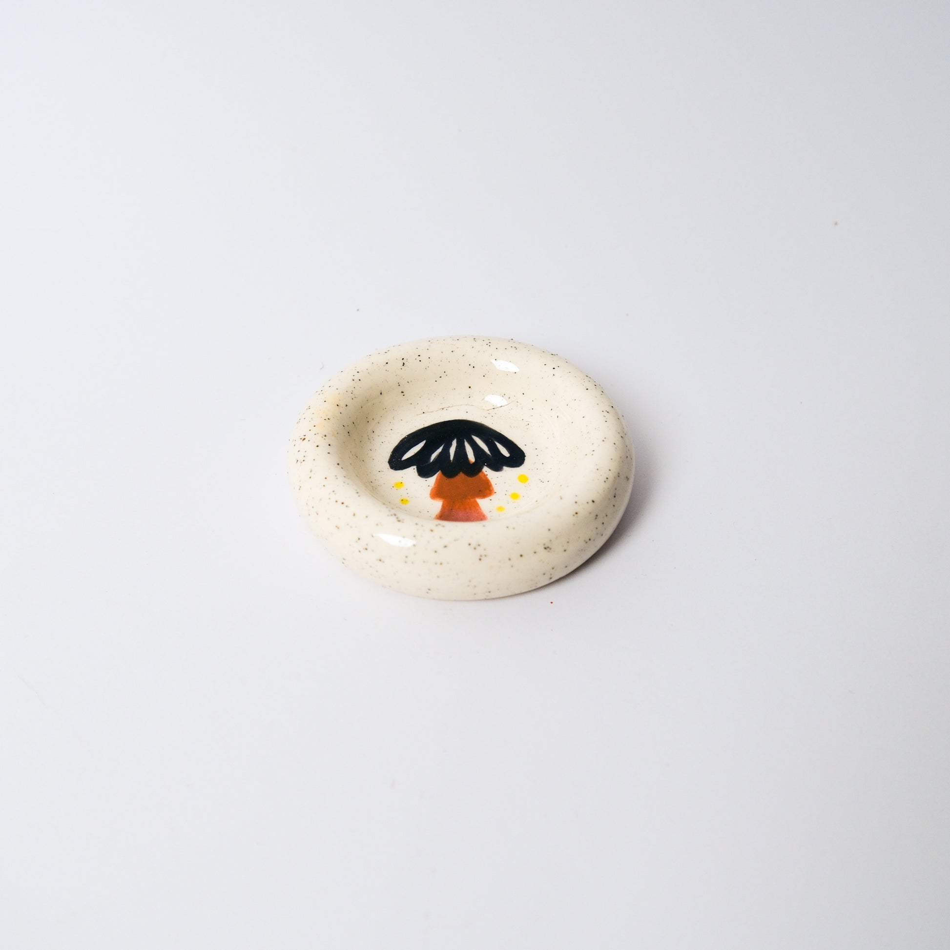 Mushroom Small Dish in Green by Objects by Phoebe — view 2