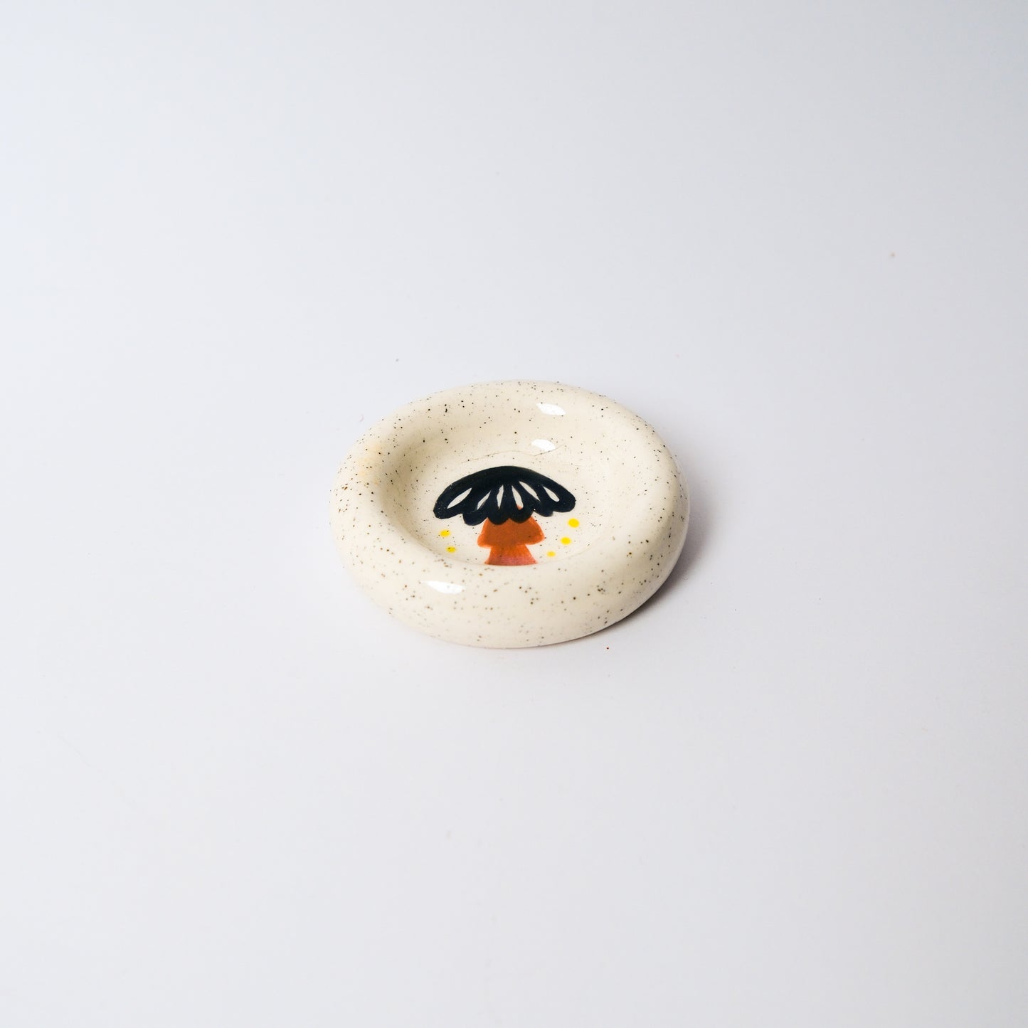 Mushroom Small Dish in Green by Objects by Phoebe — view 3