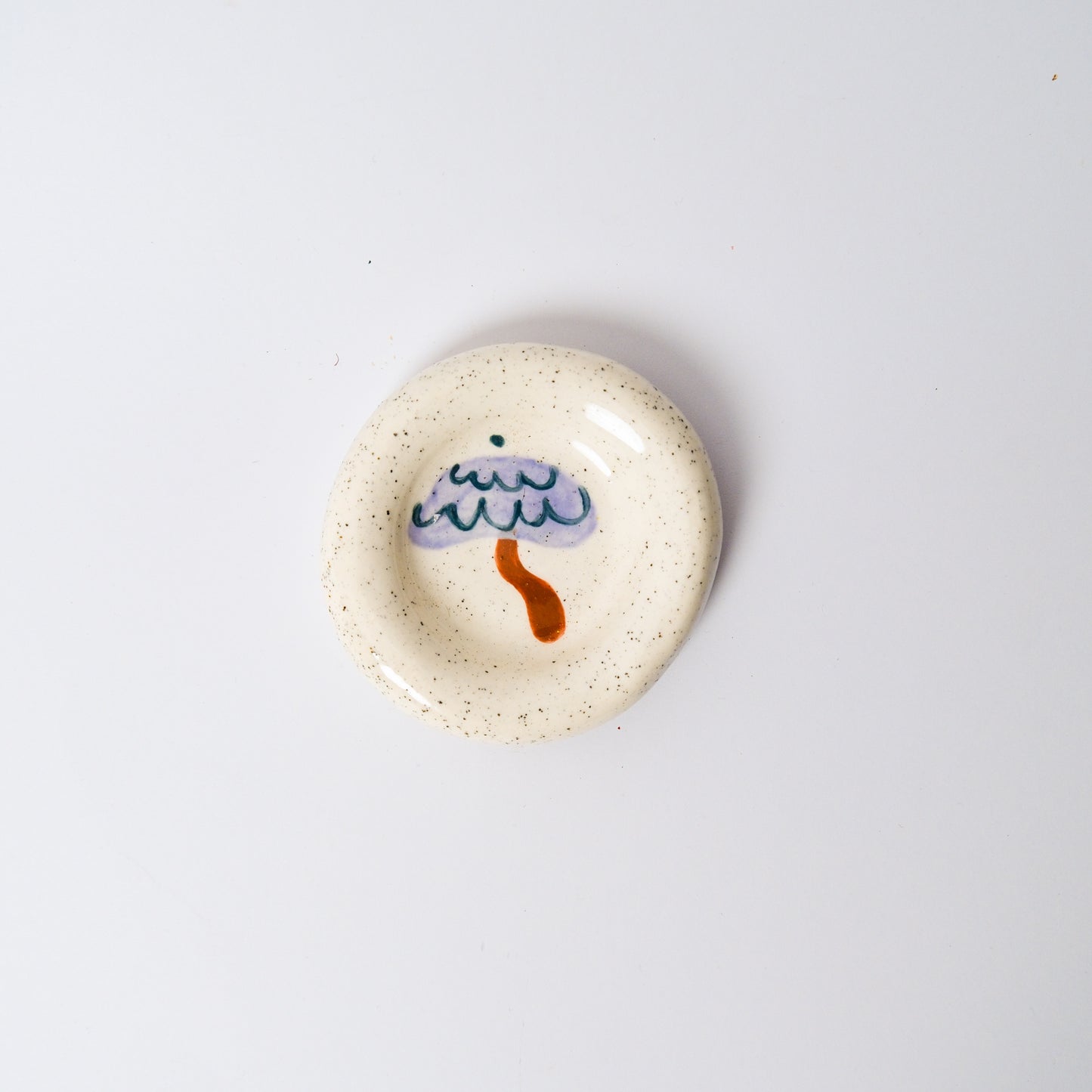 Mushroom Small Dish in Purple by Objects by Phoebe