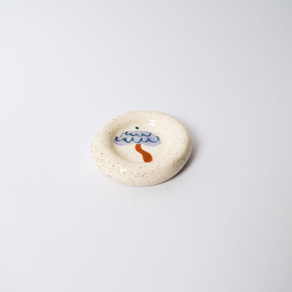 Mushroom Small Dish in Purple by Objects by Phoebe — view 2