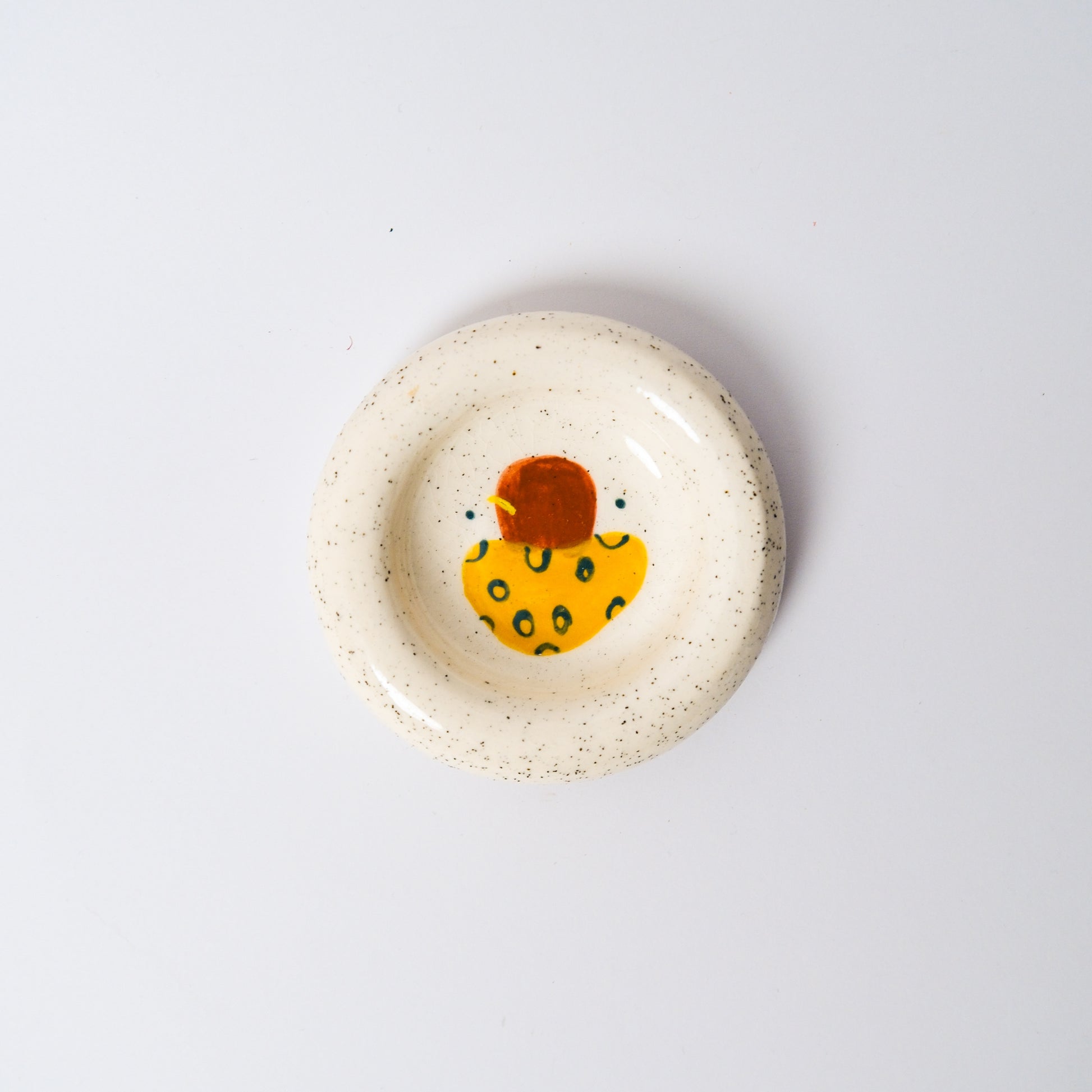 Mushroom Small Dish in Yellow by Objects by Phoebe