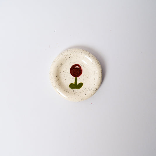 Poppy Small Dish in Burgundy by Objects by Phoebe
