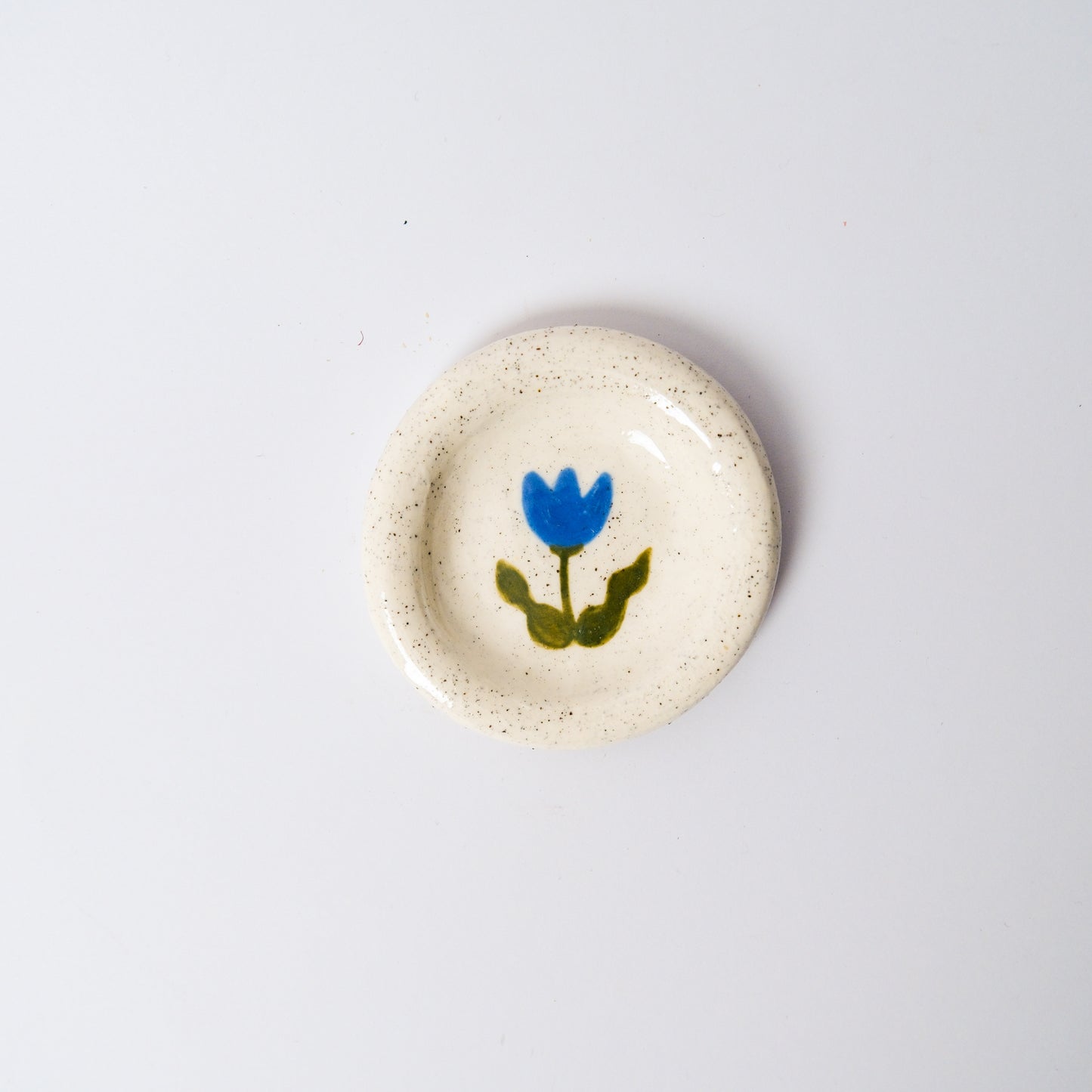 Tulip Small Dish in Blue by Objects by Phoebe