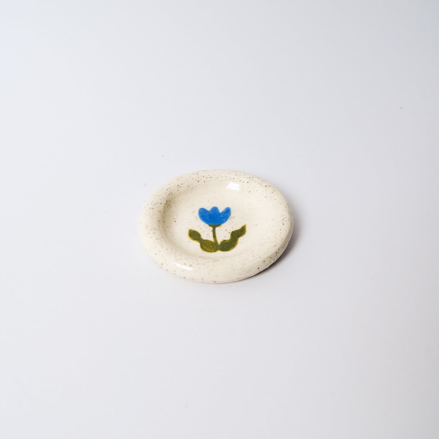 Tulip Small Dish in Blue by Objects by Phoebe — view 3