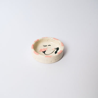 Rain Lily Soy Sauce Dish in Pink by Objects by Phoebe — view 3