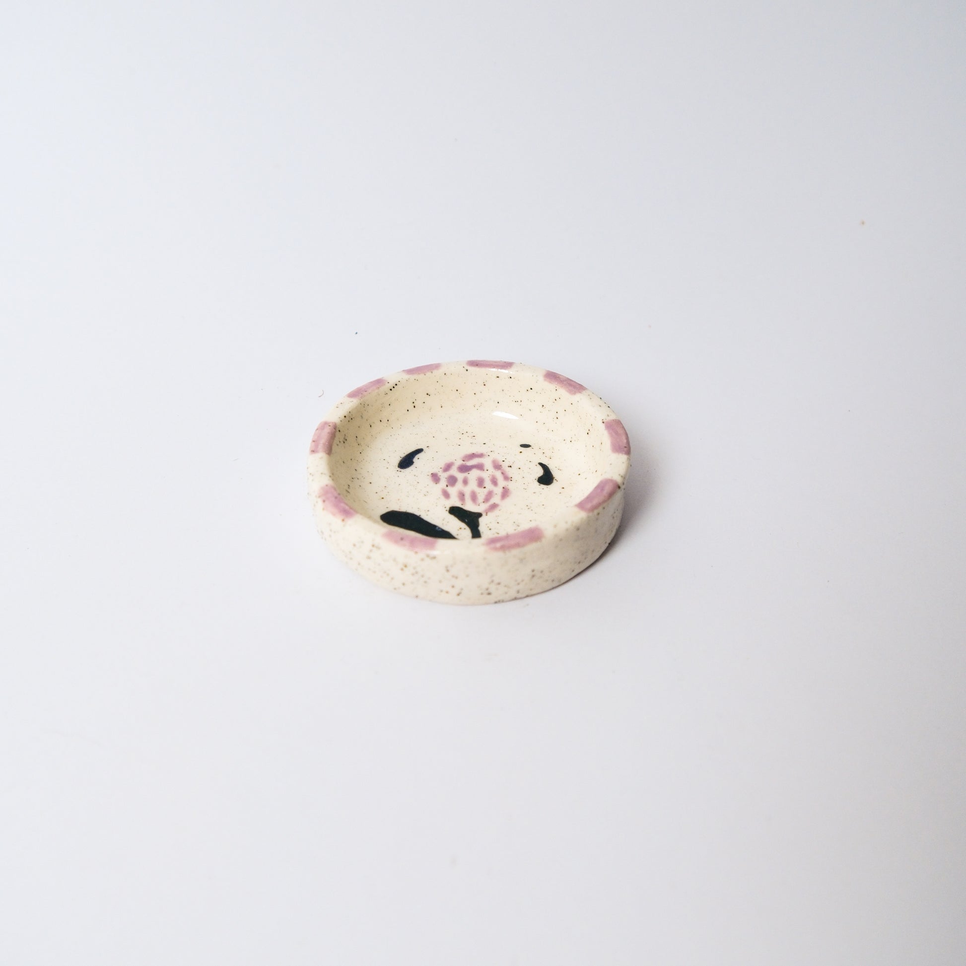 Waratah Soy Sauce Dish in Purple by Objects by Phoebe — view 3