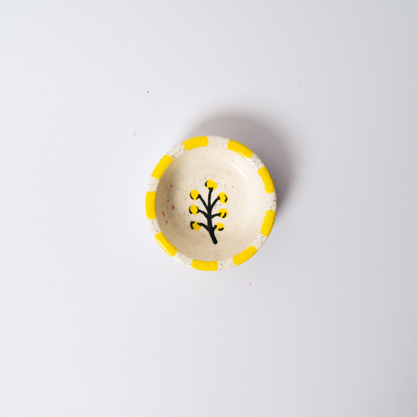 Wattle Soy Sauce Dish in Yellow by Objects by Phoebe