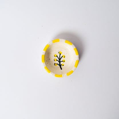 Wattle Soy Sauce Dish in Yellow by Objects by Phoebe